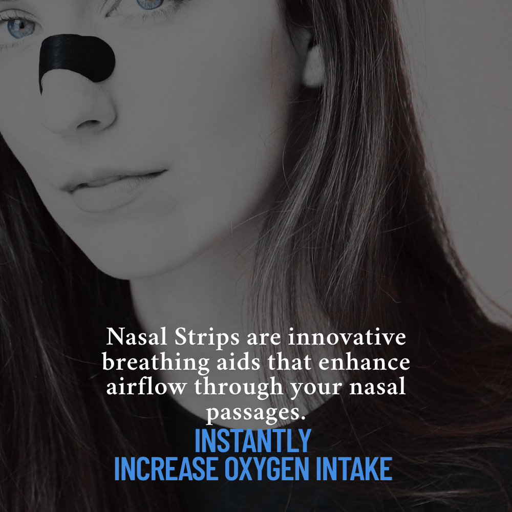 ClearCle AirBoost Nasal Strips – 31 Strips (1-Month Supply)